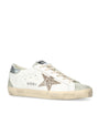 Golden Goose White Leather Superstar Sneakers