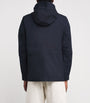 Belstaff Navy Water-Repellent Drome Jacket