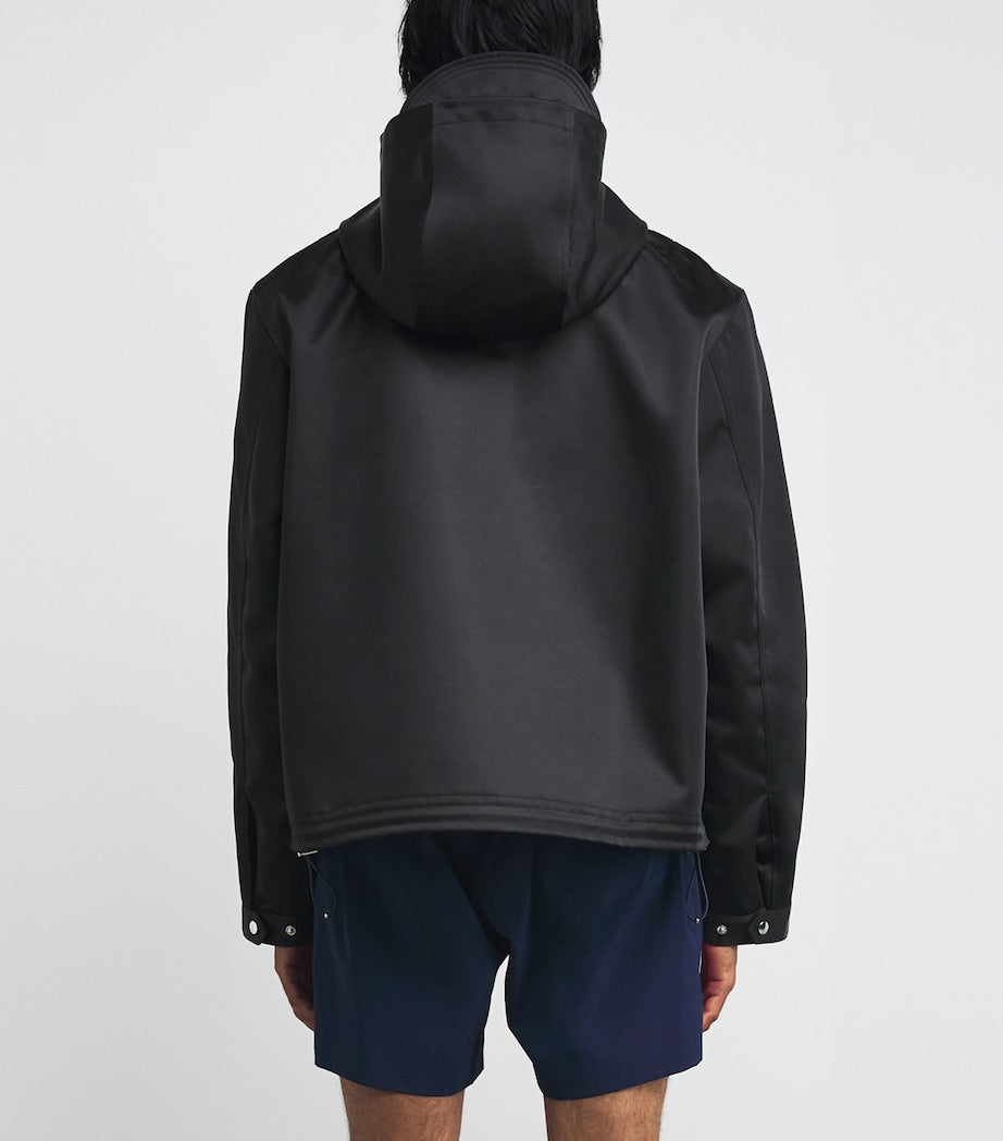 Black x Wales Bonner Hooded Sailor Jacket