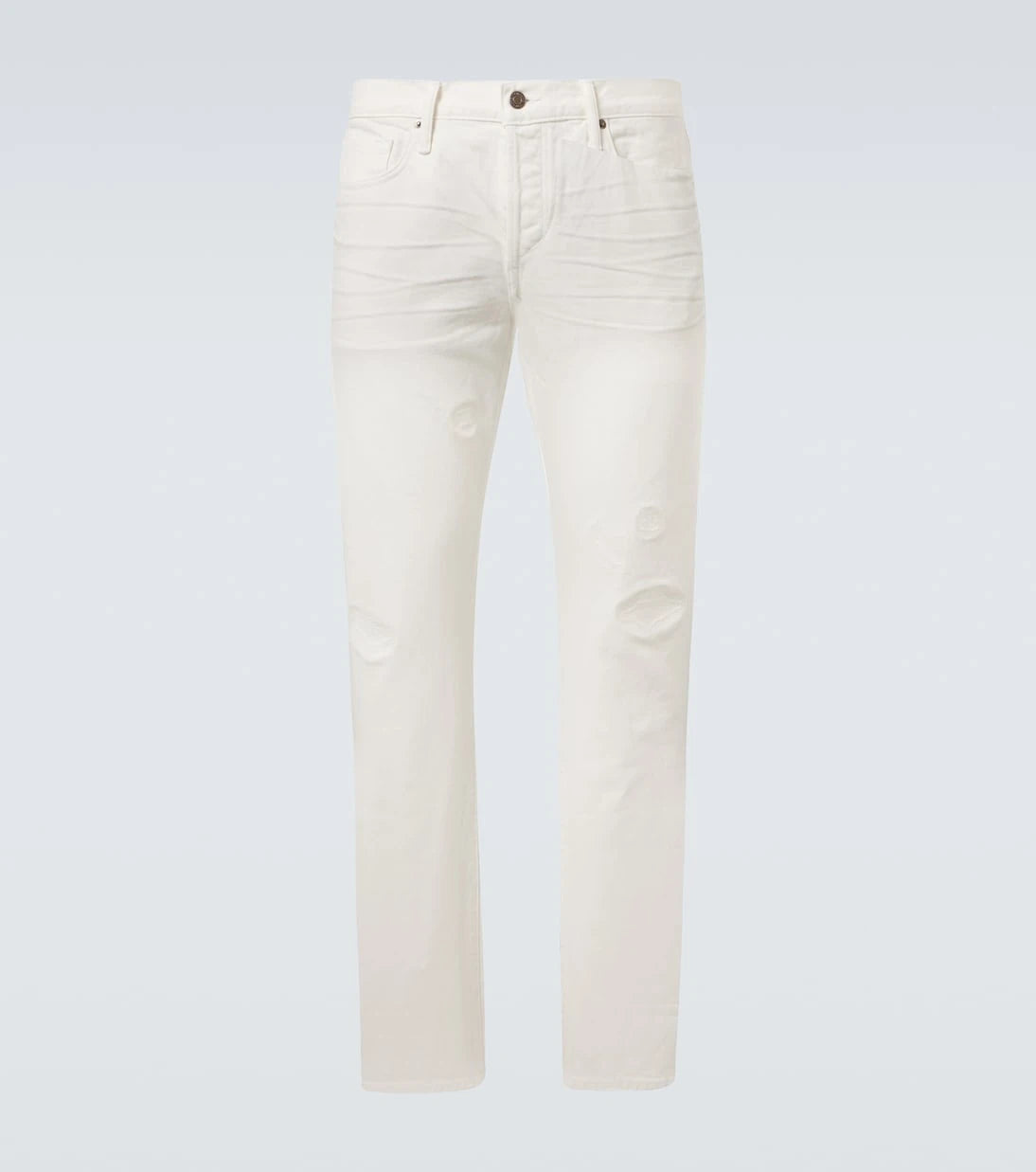 Tom Ford - Eskitilmiş dar kesim kot pantolon