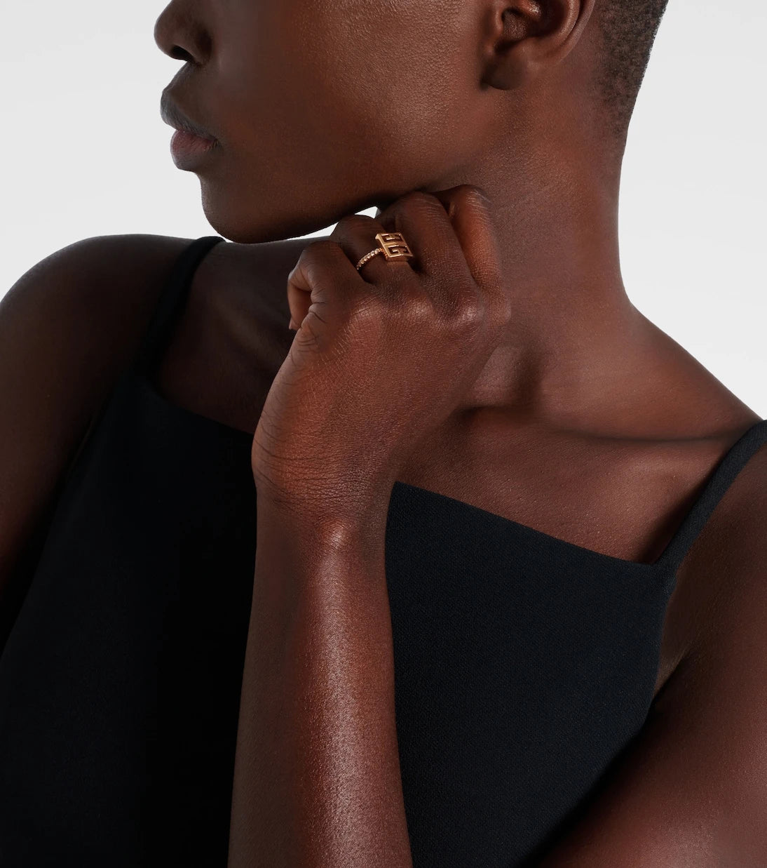 Givenchy - 4G Swarovski®-embellished ring
