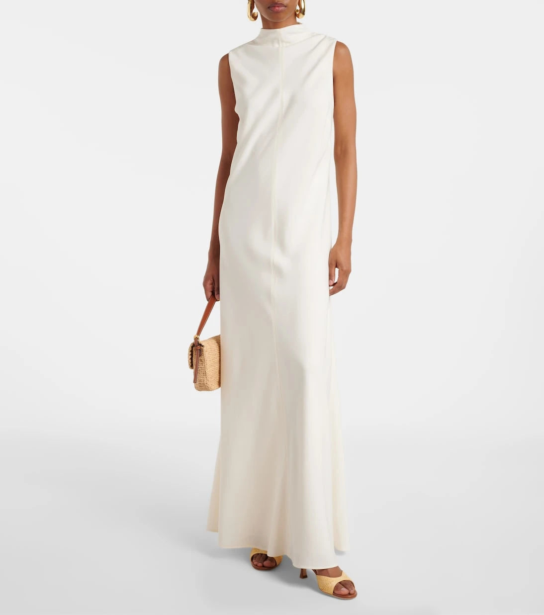 Staud - Brigitte 55 leather-lined mules