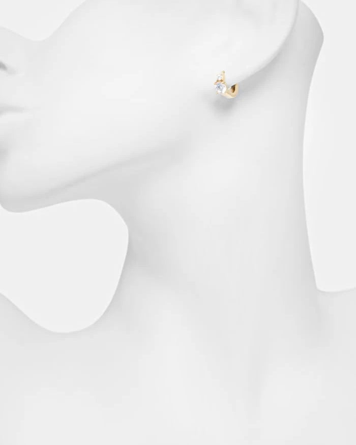 Guess kadın paslanmaz çelik küpeler PIERCING STUDIO