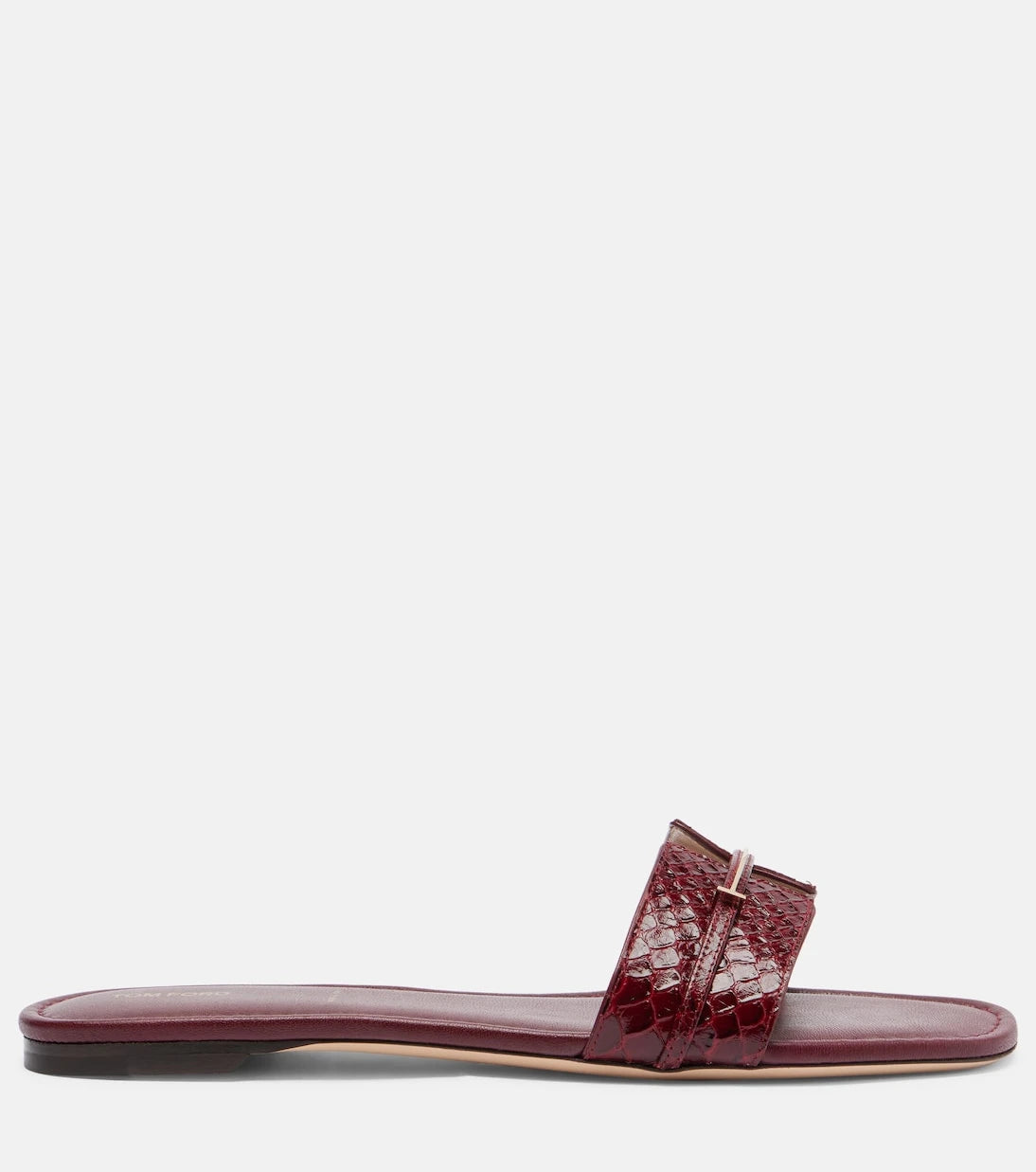 Tom Ford - Julianne croc-effect leather slides