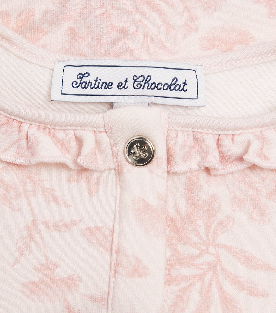 Tartine et Chocolat Cotton Toile de Jouy Top and Trousers Set (3 Months-4 Years)