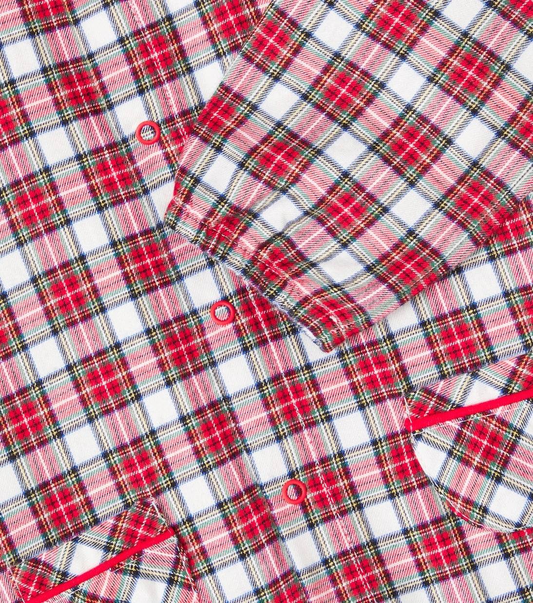 La Coqueta - Baby checked cotton onesie