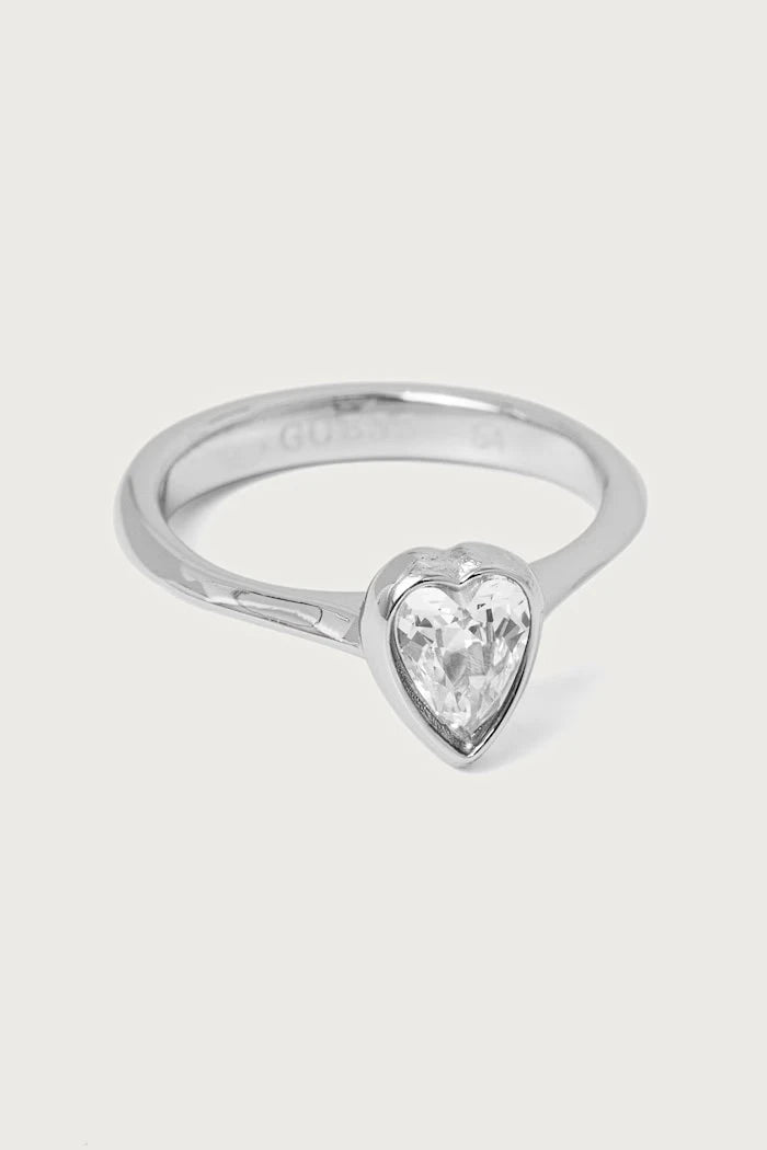 Kadınlar için paslanmaz çelik CRYSTAL LOVE yüzük