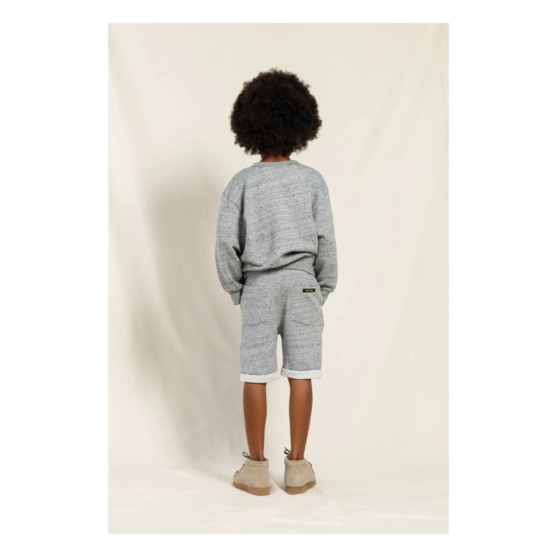 Finger in the nose - New Grounded Plain Shorts  | Grey