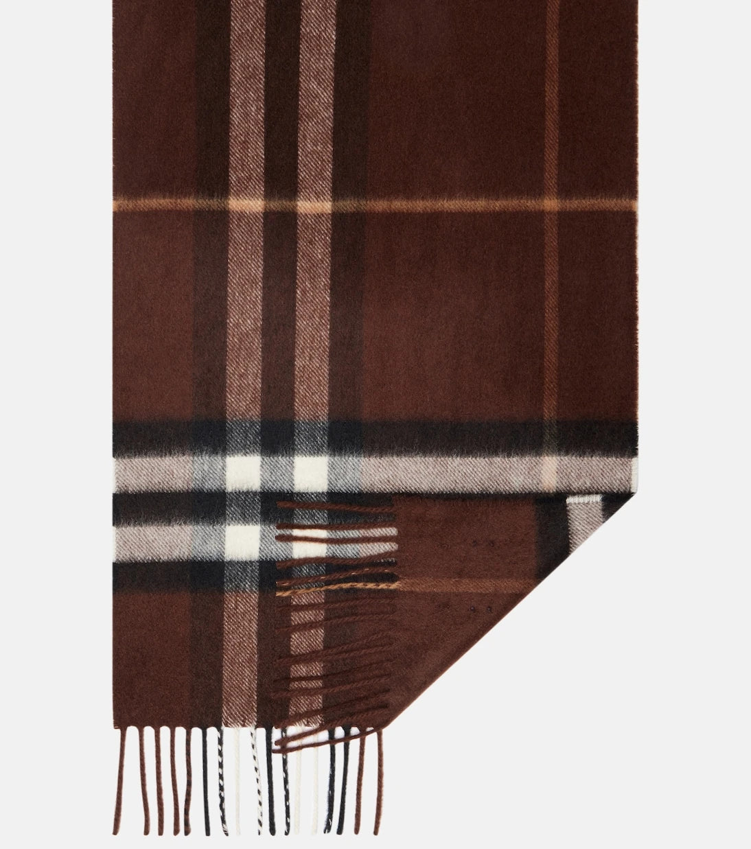 Burberry - Burberry Check cashmere scarf