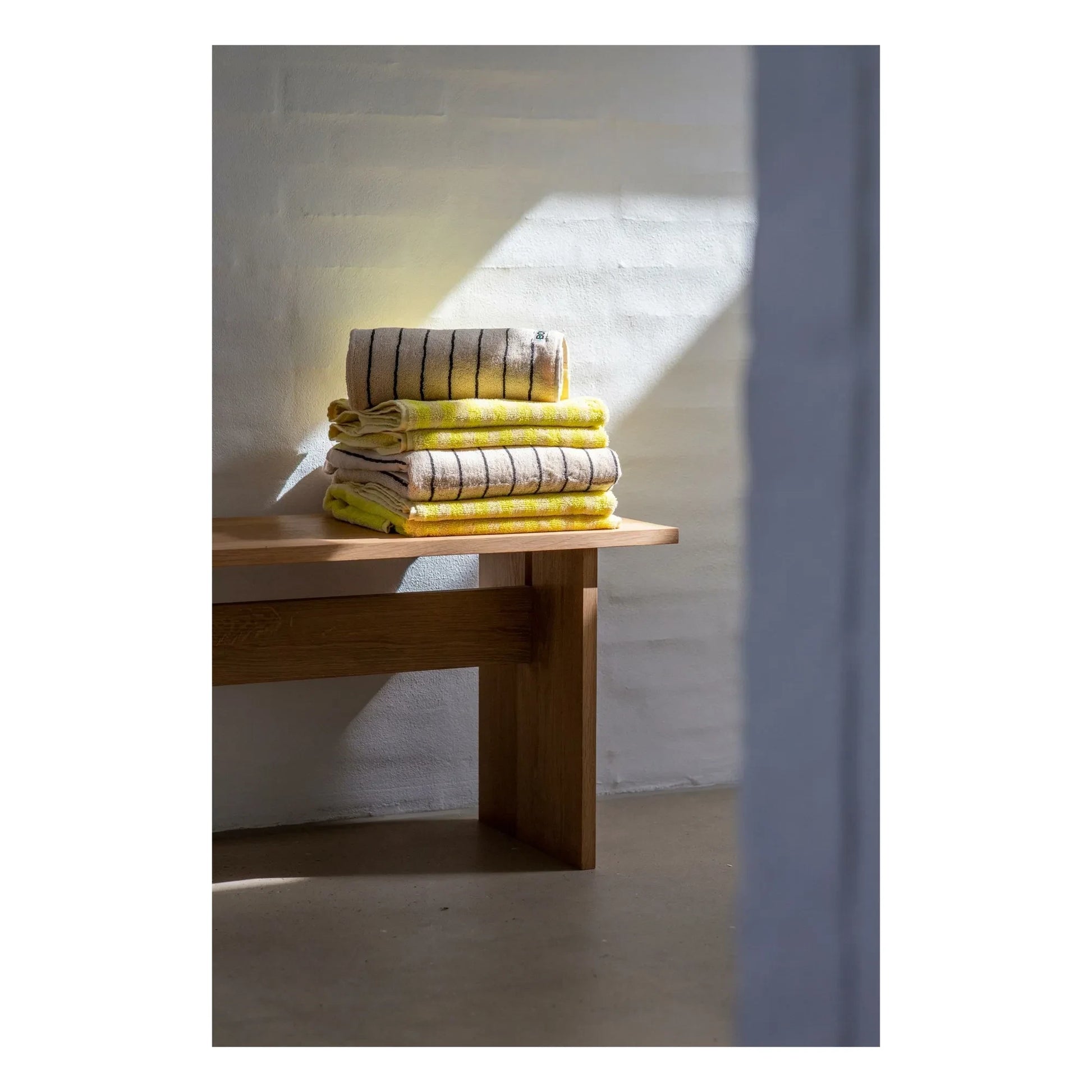 Bongusta - Naram bath towel | Yellow