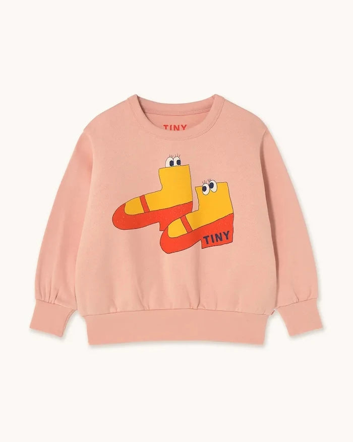 Детски памучен суичър Tinycottons WALK GRAPHIC SWEATSHIRT