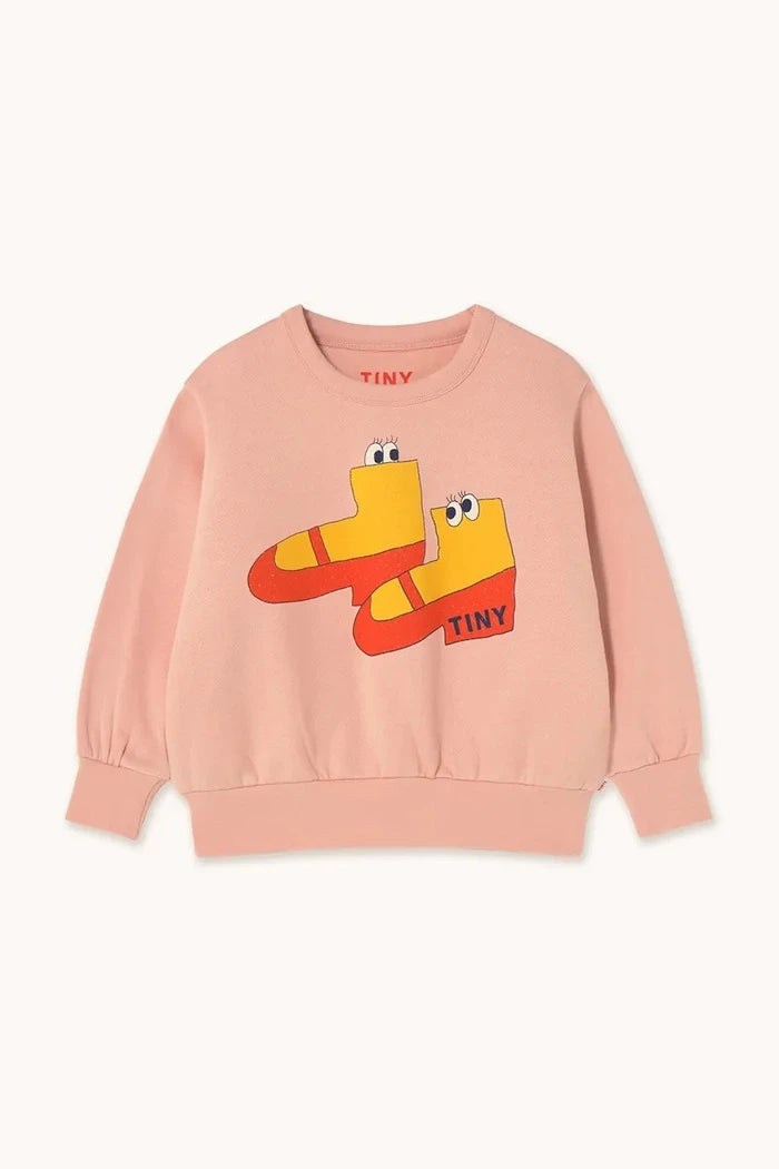 Tinycottons WALK GRAPHIC SWEATSHIRT Çocuk Pamuklu Sweatshirt