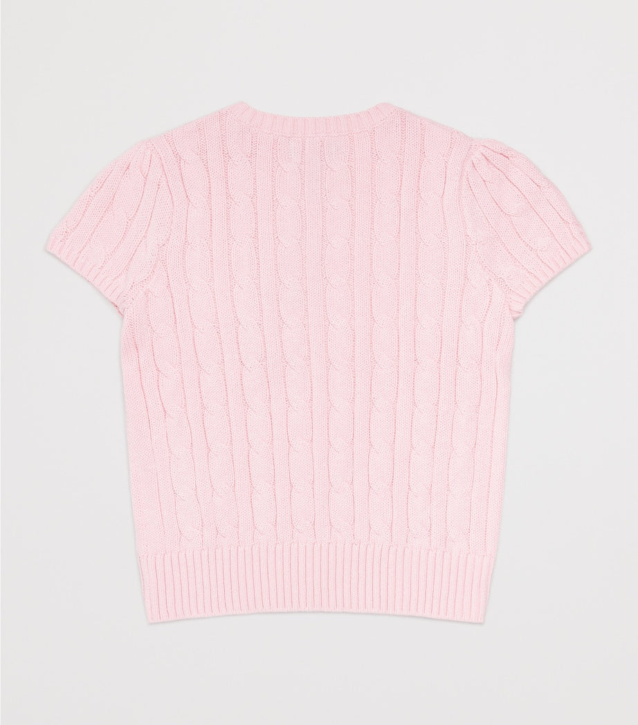 Ralph Lauren Kids Cotton Cable-Knit Top (7-14 Years)