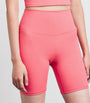 Varley Pink FreeSoft High-Rise Shorts