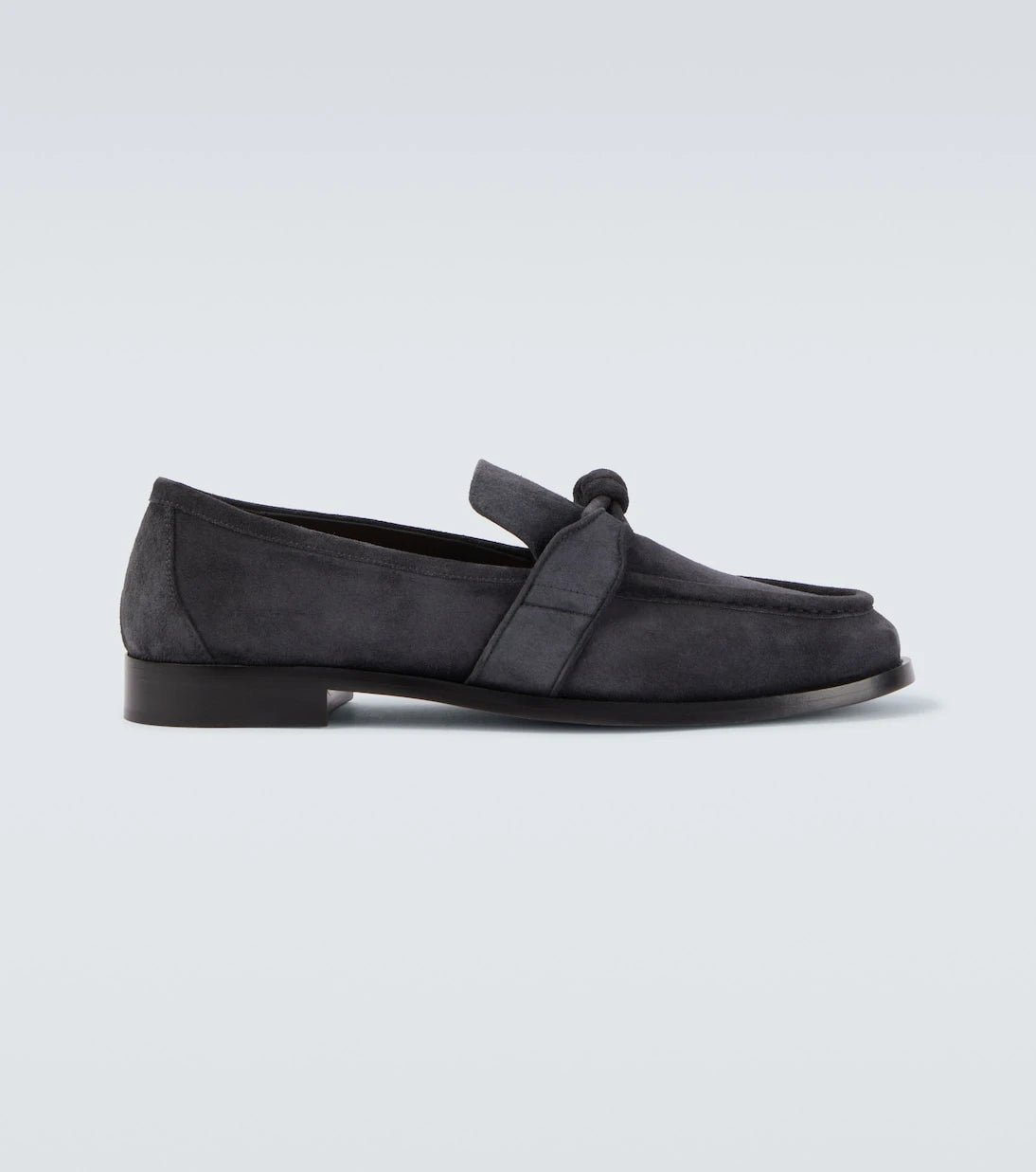 Bottega Veneta - Astaire Knot suede loafers