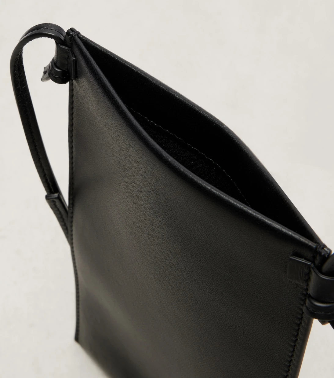 The Row - Camie leather pouch with strap