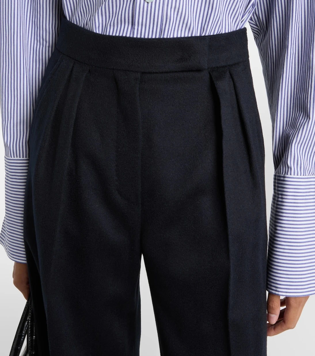 Max Mara - Ori camel hair wide-leg pants