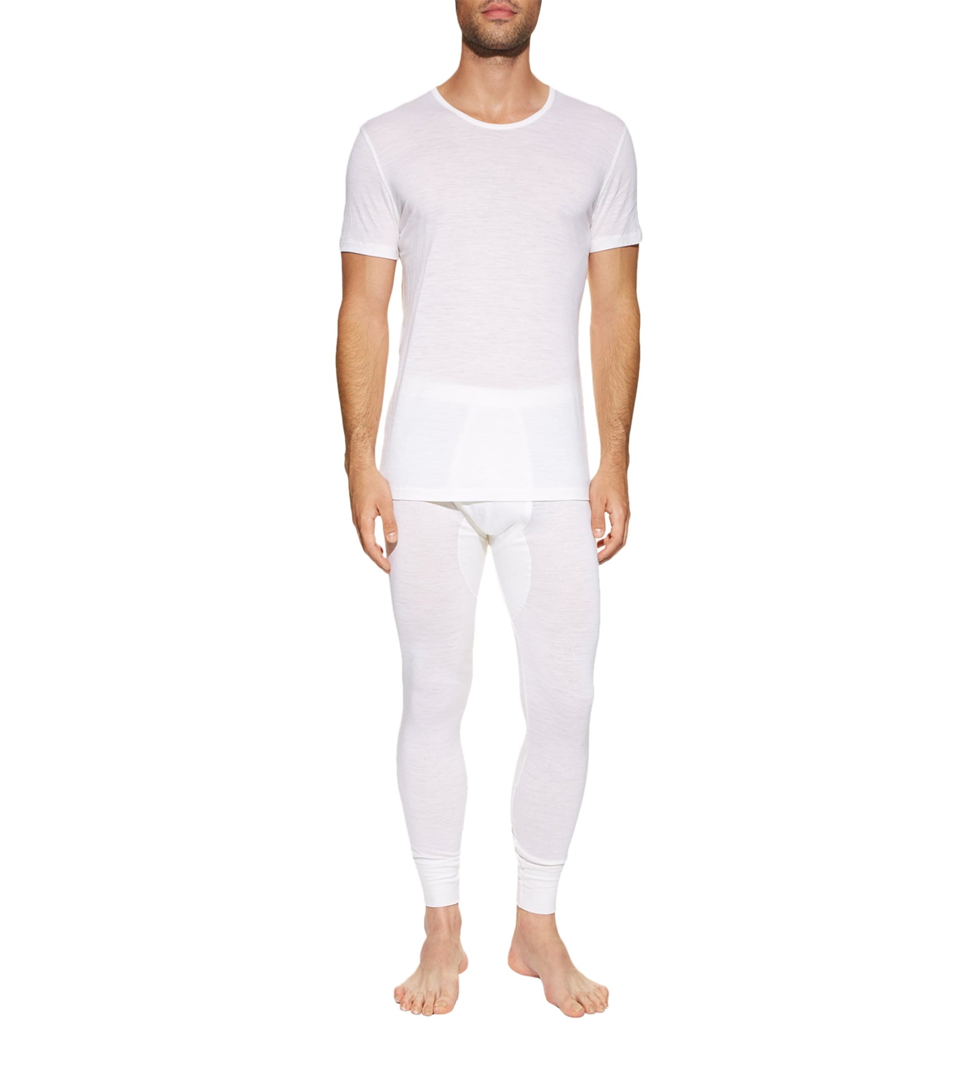 Wool and Silk Short Sleeve Top