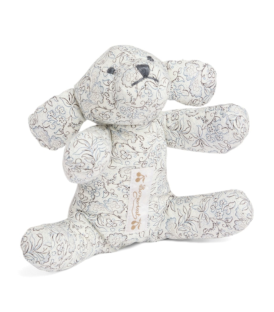 Cotton Floral Dog Soft Toy (15cm)