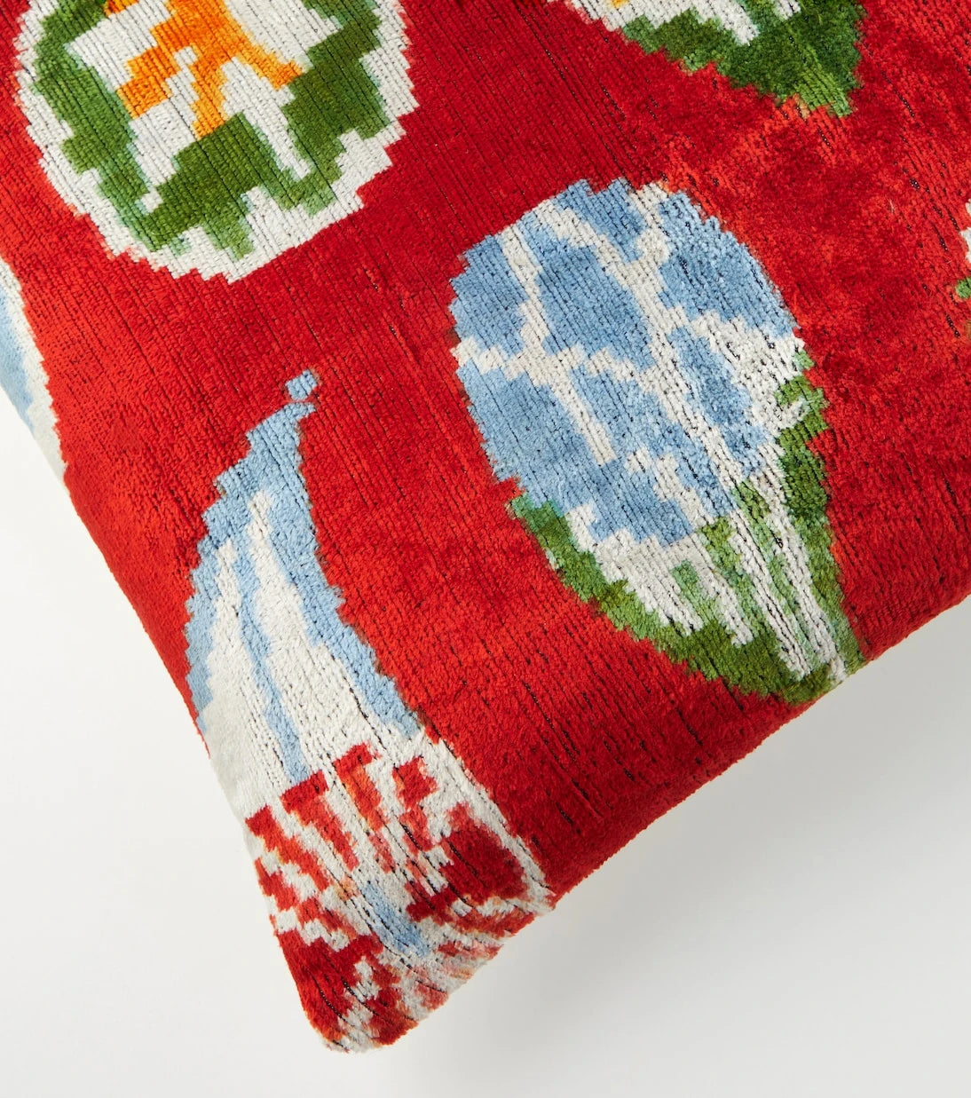 Les-Ottomans - Silk and cotton velvet cushion