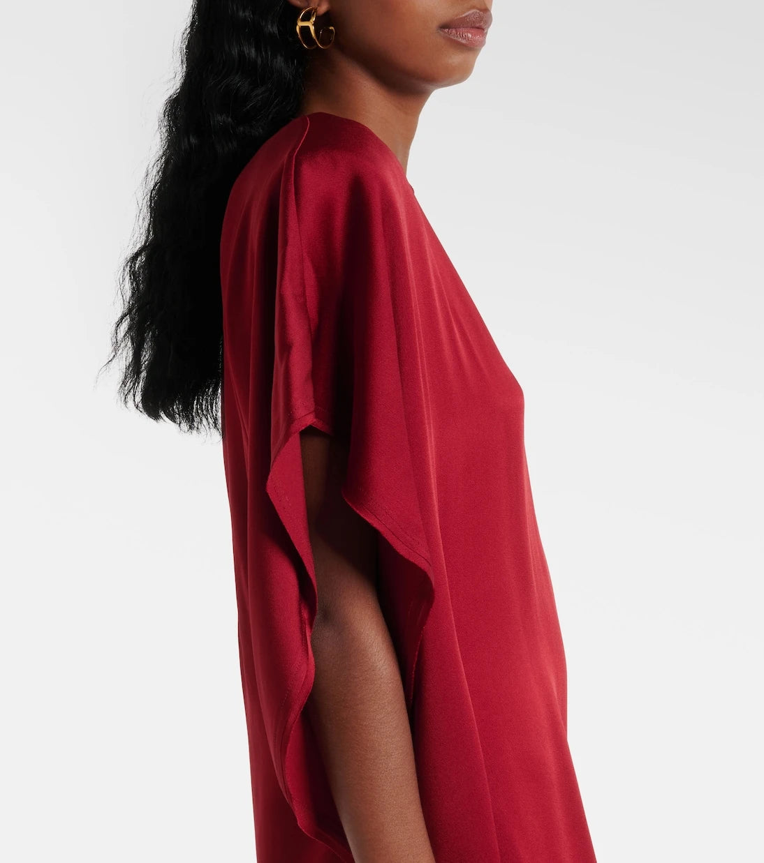 Stella McCartney - Draped jersey minidress