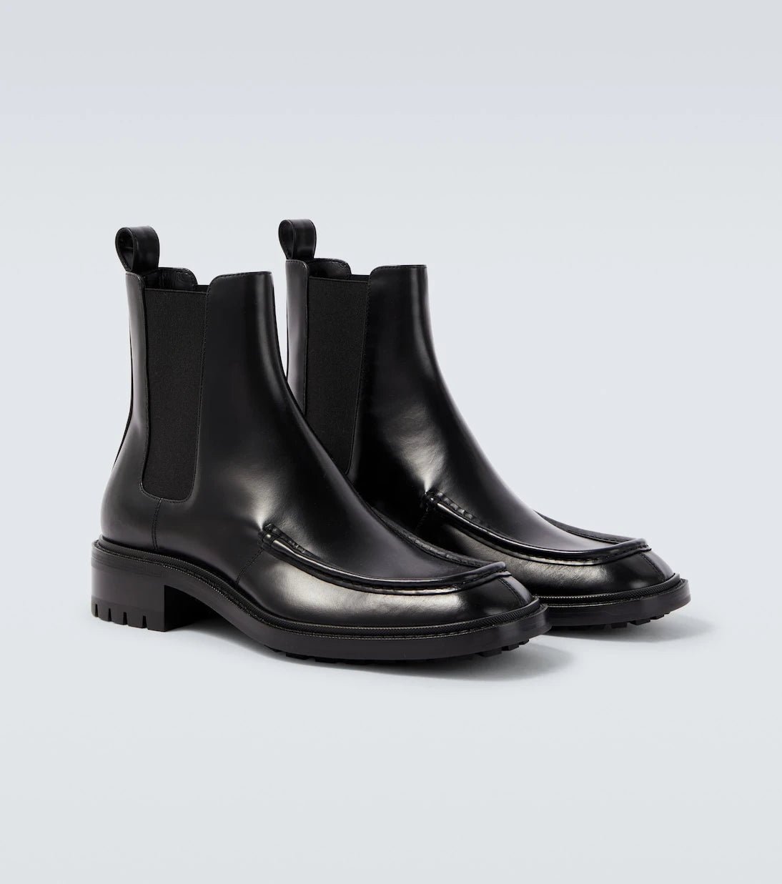 Saint Laurent - حذاء تشيلسي "جو" من الجلد