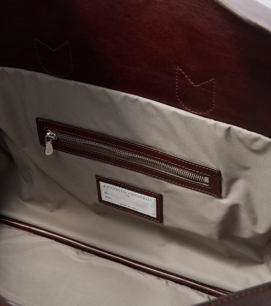 Brunello Cucinelli - Leather-trimmed canvas duffel bag