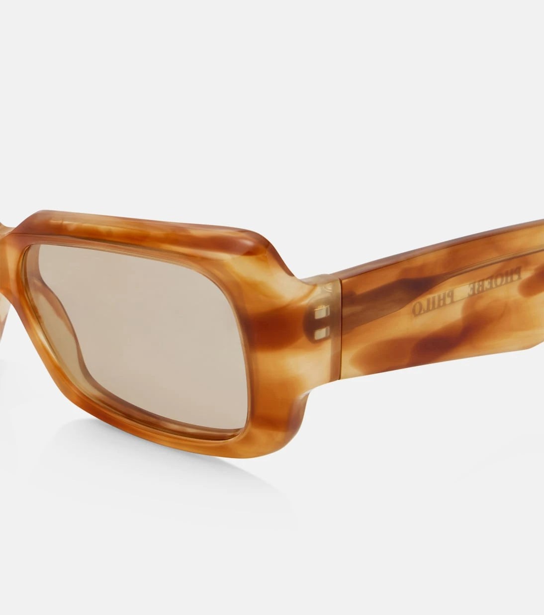 Phoebe Philo - Score rectangular sunglasses