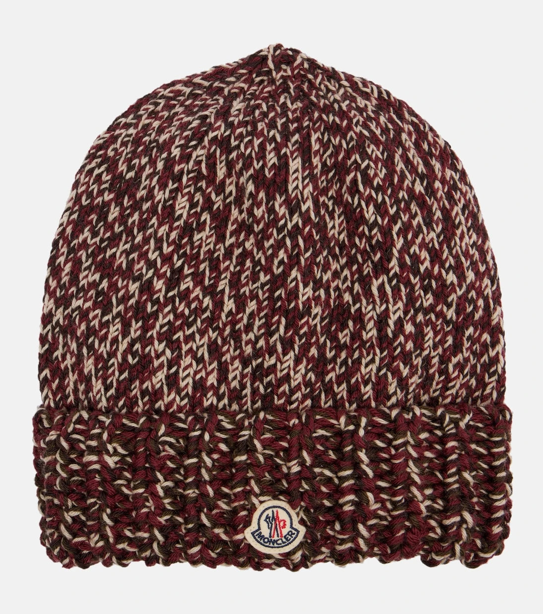 Moncler - Mouliné wool-blend beanie