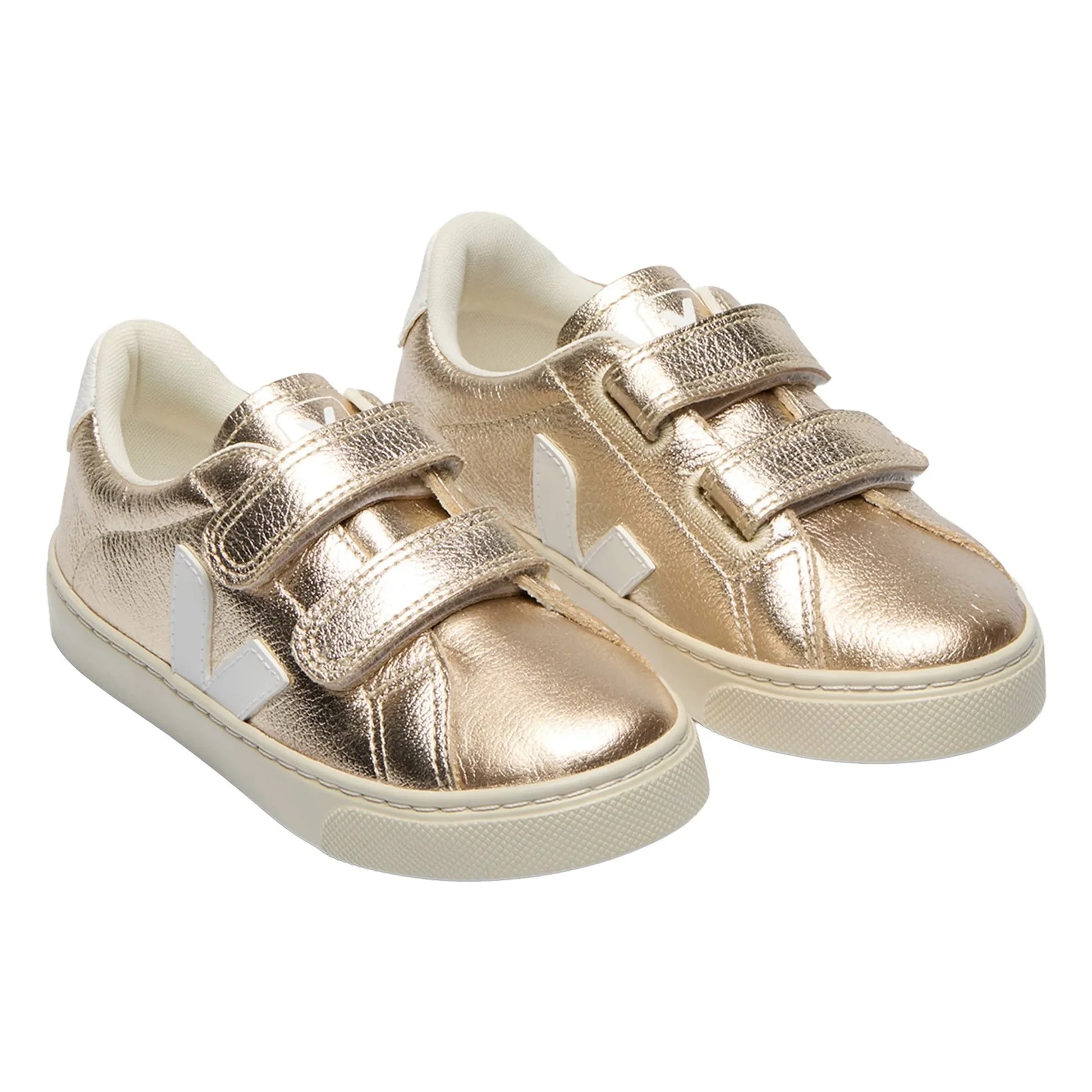 Veja - Esplar Leather O.T. Scratch Sneakers | Golden brown