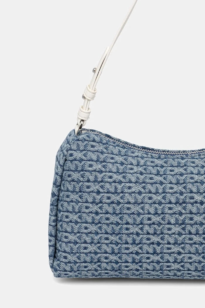DKNY kadın denim hobo çanta REMY