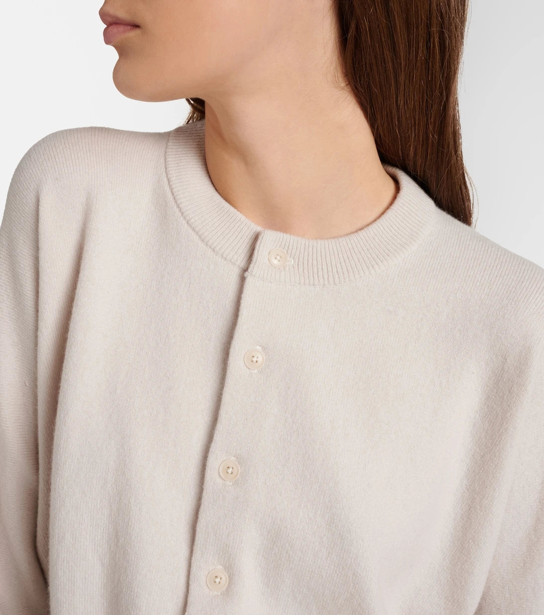 Extreme Cashmere - Blouson cashmere-blend cardigan