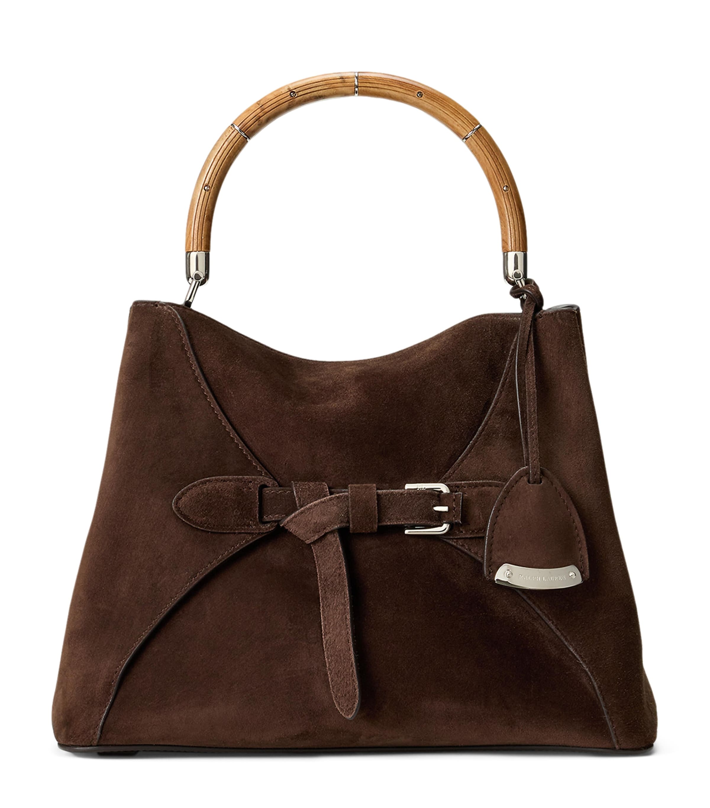 Brown Calfskin The Ralph Top-Handle Bag