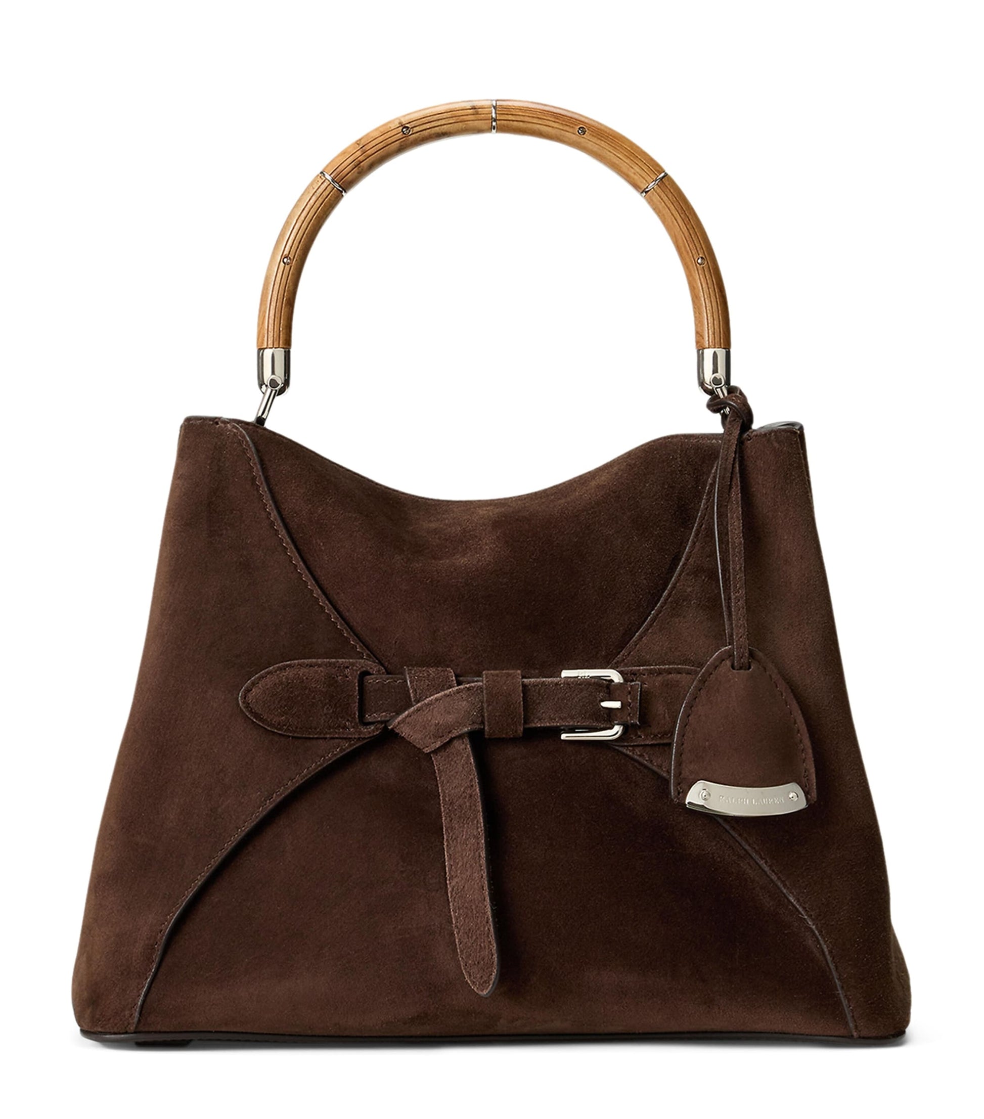 Brown Calfskin The Ralph Top-Handle Bag