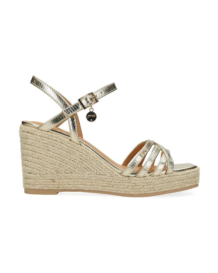 Mexx еспадрили със скосена пларформа дамски NOEMI PAKINA Heeled sandal