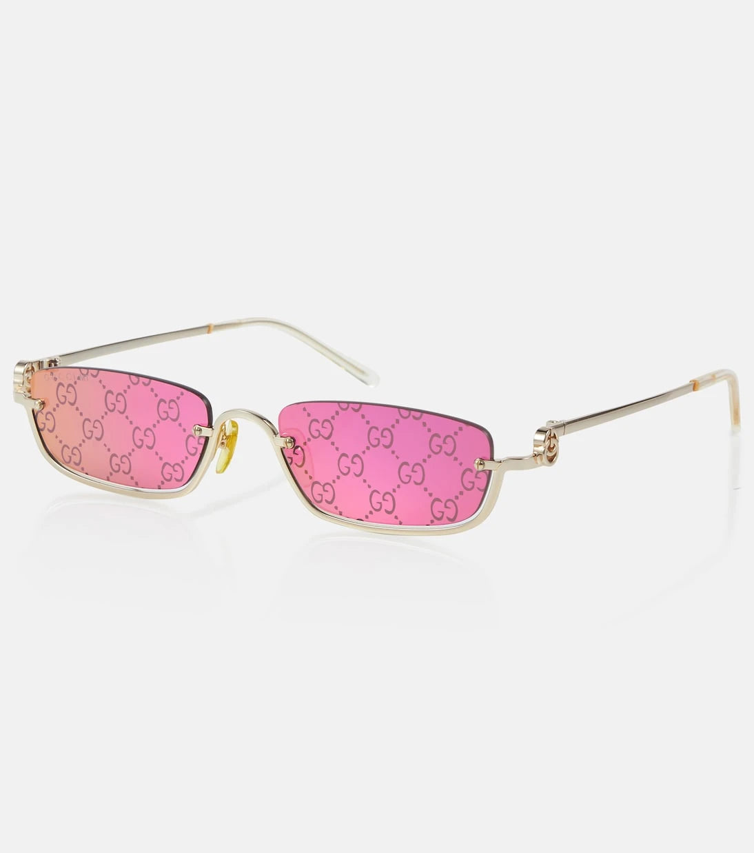 Gucci - GG rectangular sunglasses