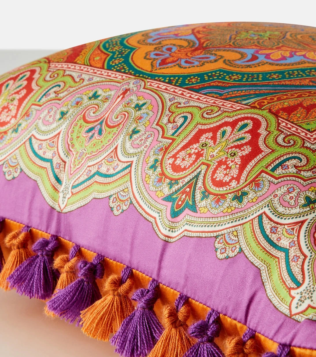 Etro - Pegaso paisley cotton cushion