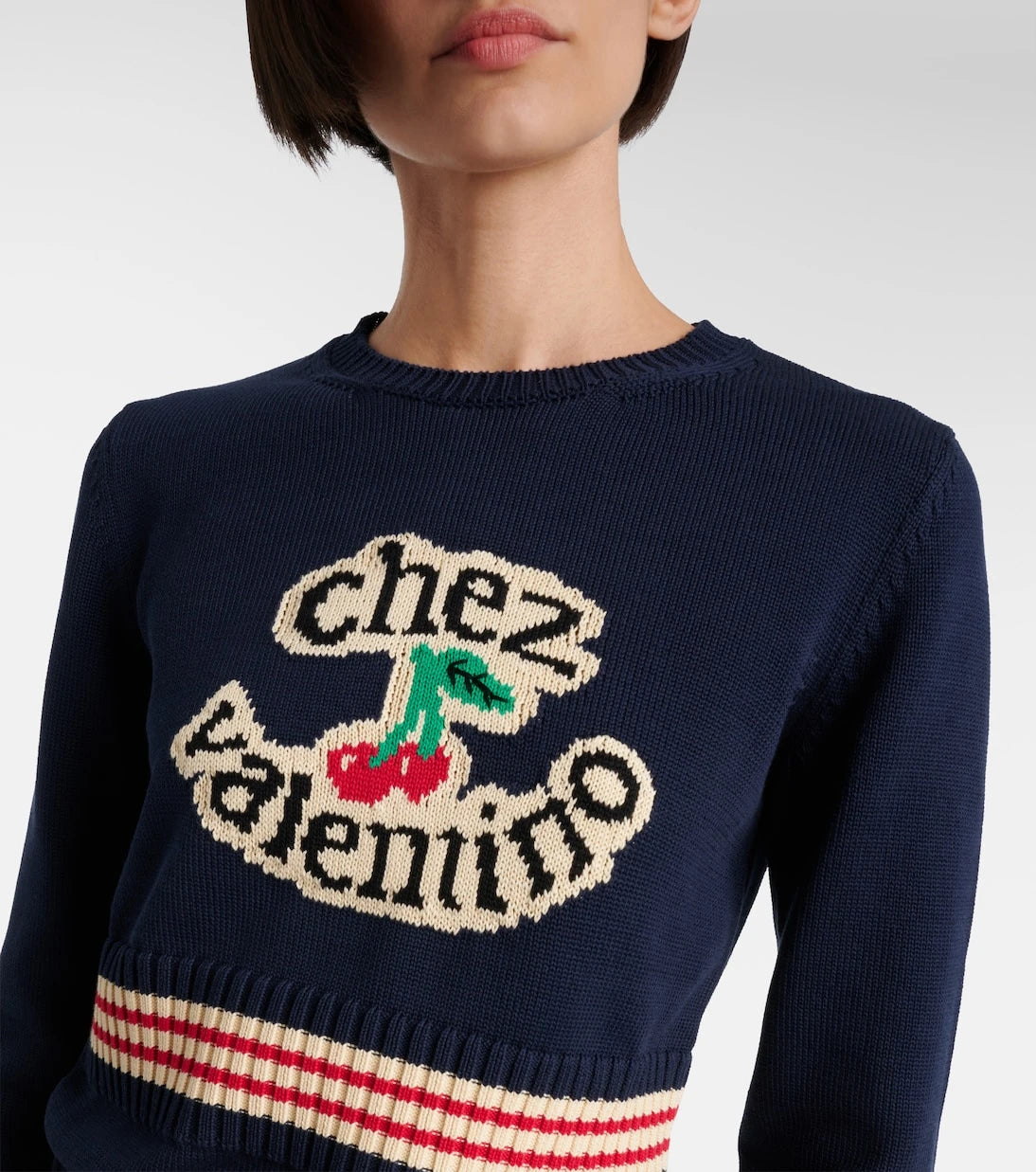 Valentino - Chez Valentino cotton sweater