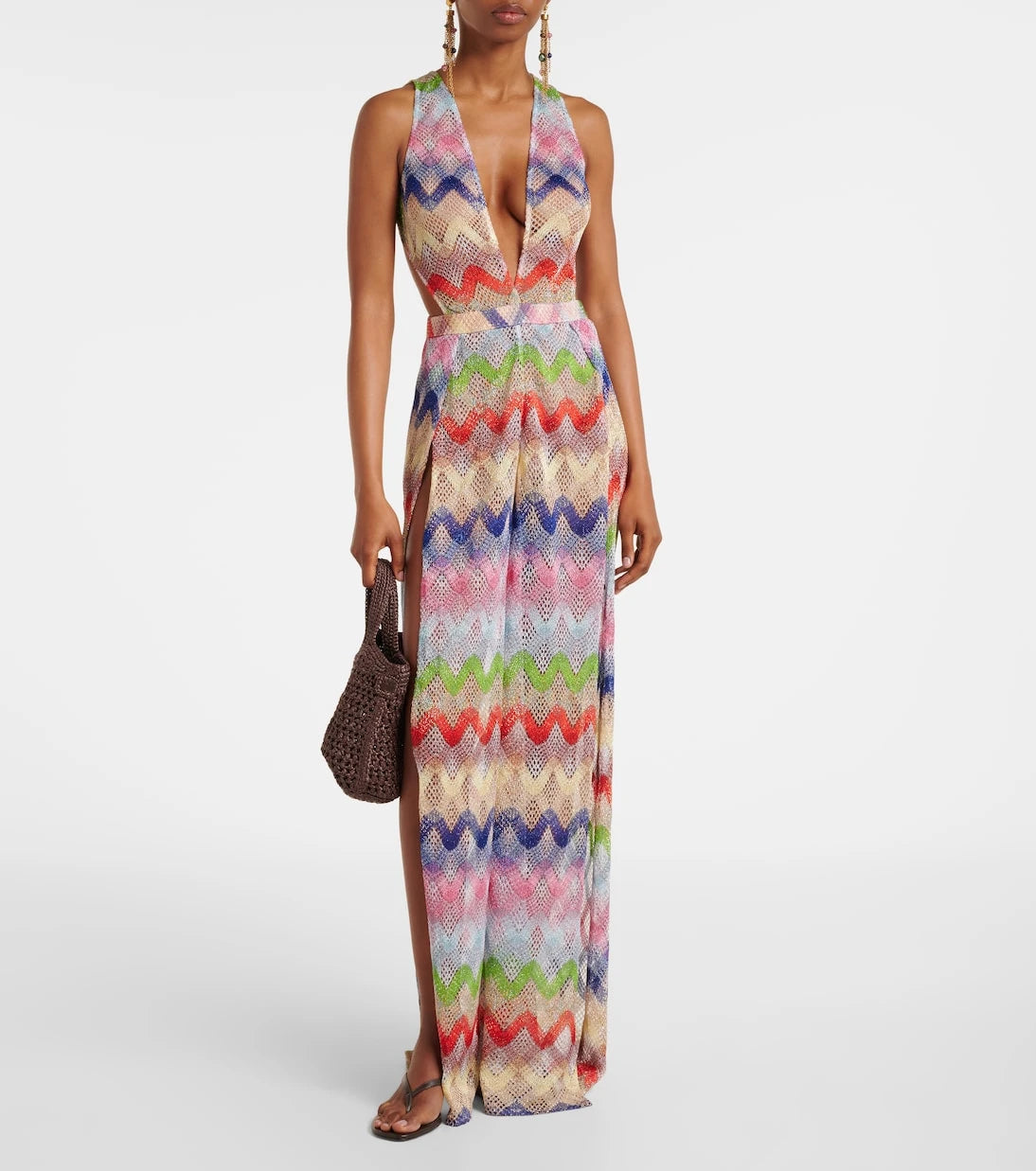 Missoni - Zigzag lamé jumpsuit