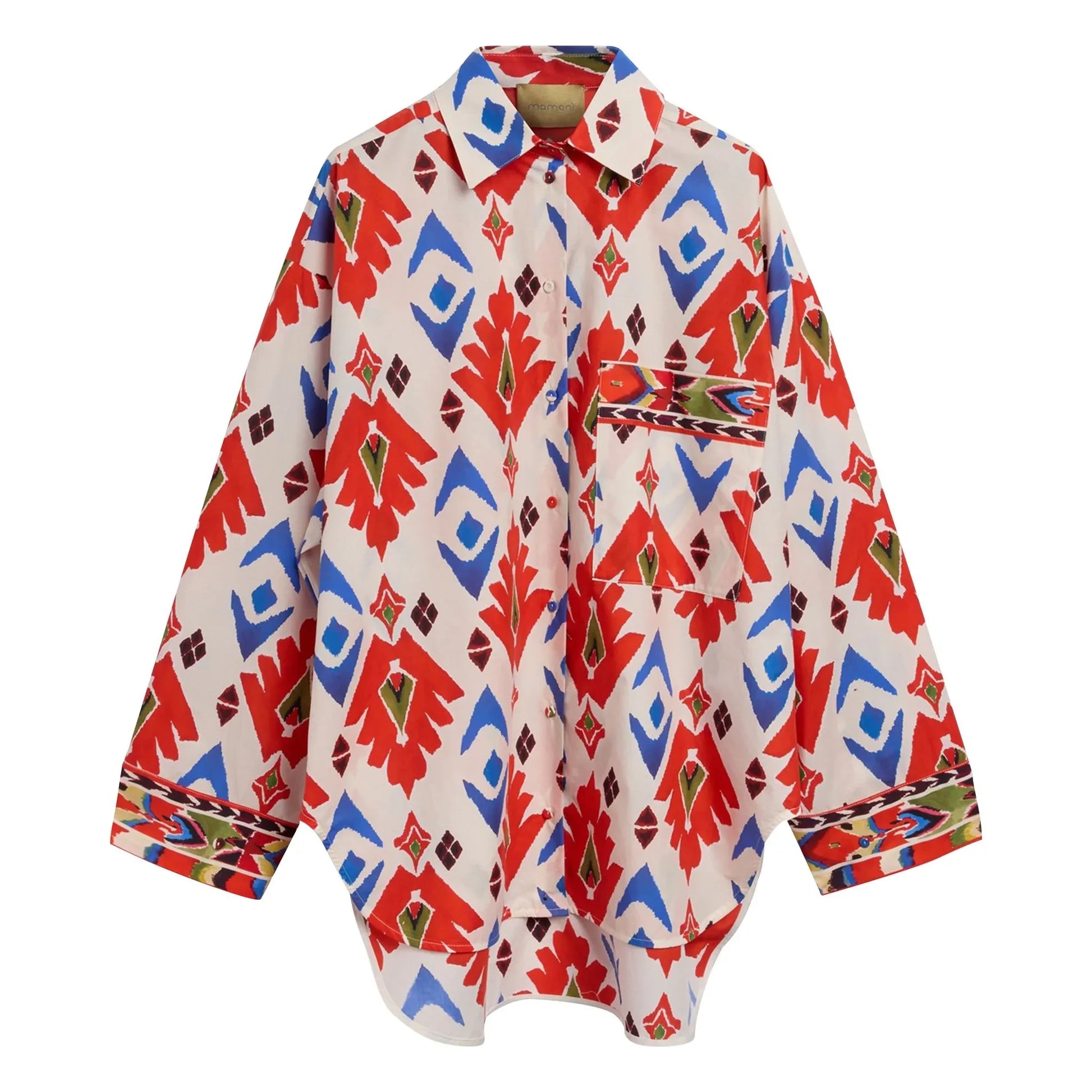 Momoni - Lucha Cotton shirt | Red