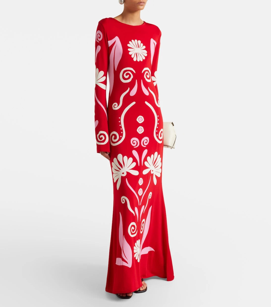 Cala de la Cruz - Amay printed maxi dress