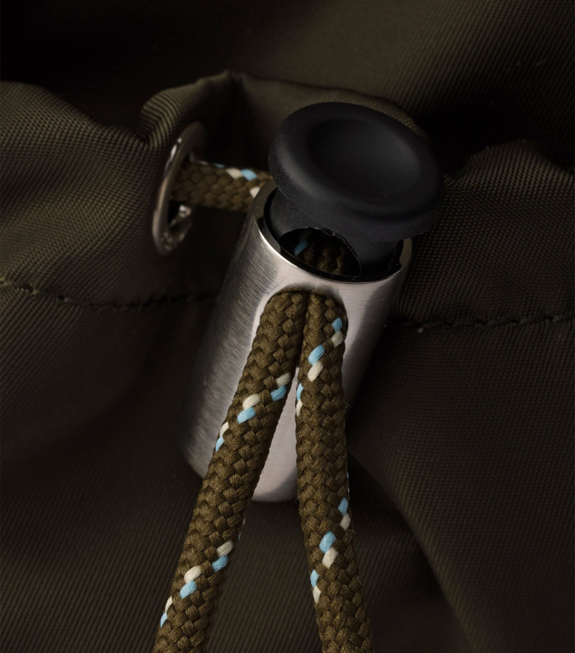 Prada Re-Nylon and Leather Drawstring Backpack