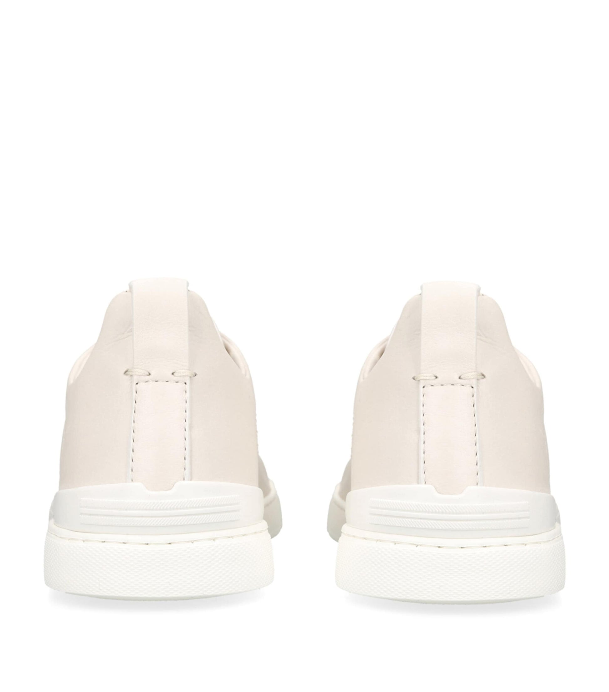 Zegna Leather Triple Stitch SECONDSKIN Sneakers