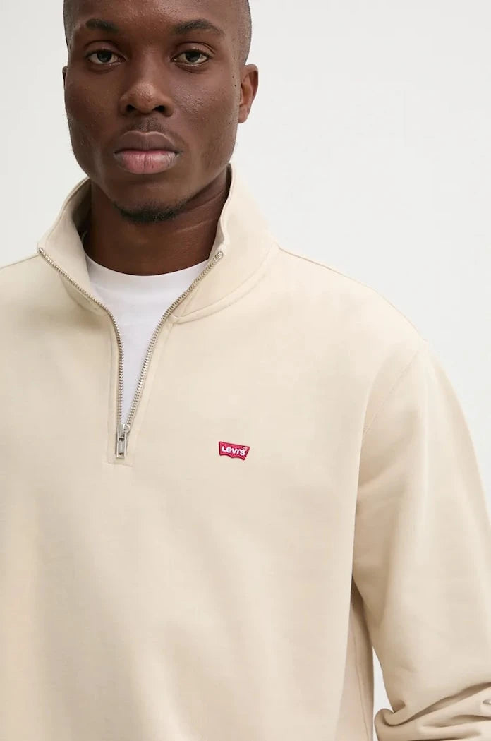 Памучен суичър Levi's ORIGINAL HM 1/4 ZIP