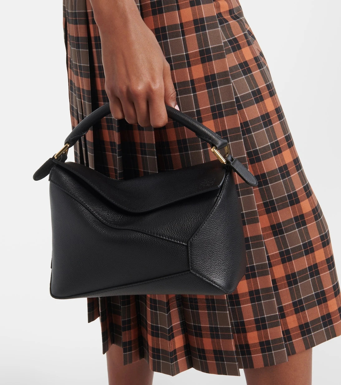 Loewe - Puzzle Edge Small leather tote bag