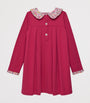 Pink Stretch Cotton Violet Dress (2-5 Years)