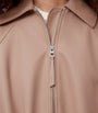 LOEWE Beige Balloon Leather Jacket