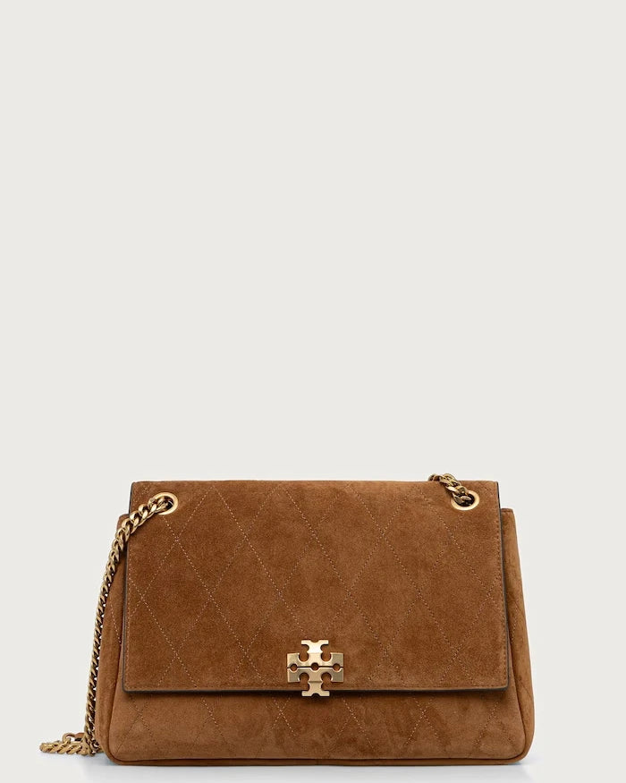 Tory Burch Kadın Süet Charlie Çanta