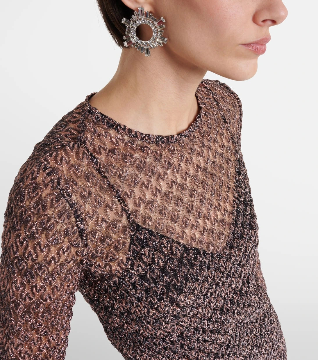 Missoni - Lamé minidress
