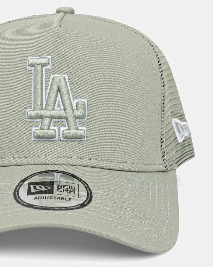New Era шапка trucker от памучна материя OUTLINE EF TRUCKER LA DODGERS